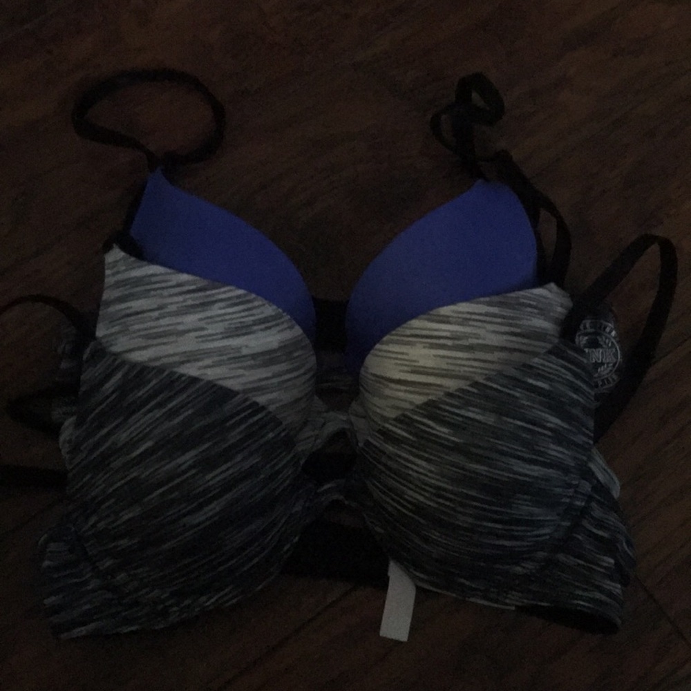 Pink bras